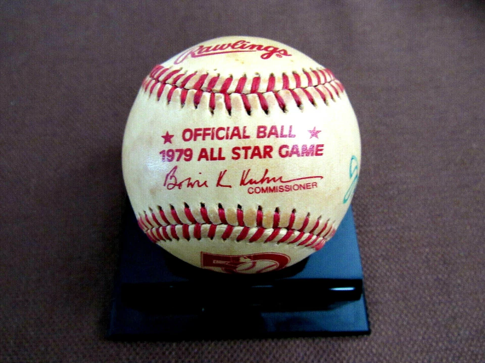LOU DIALS HOMESTEAD GRAYS NEGRO LEAGUE SIGNED AUTO 1979 ALL-STAR GU BASEBALL JSA - Image 2 of 3