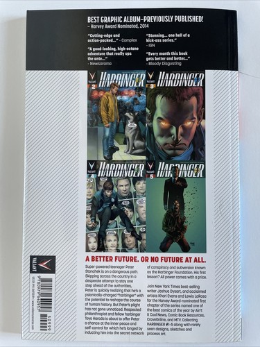 Harbinger Vol. 1 Omega Rising by Joshua D. M. Dysart (2013, Trade Paperback) - Imagen 3 de 6
