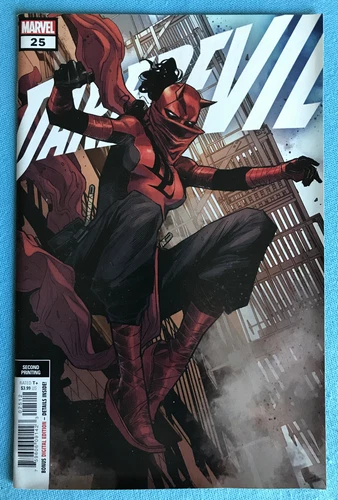 DAREDEVIL Vol 6 #25 2nd Print (2019) 1ST APP of ELEKTRA as DAREDEVIL  MARVEL