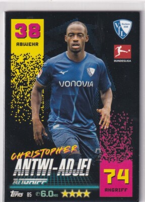 Topps Match Attax Bundesliga 22/23 Nr. 85 Christopher Antwi-Adjei