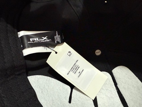 Ralph Lauren Baseball Cap schwarz RLX Polo Bear Golfer NEU UVP 75£ - Bild 3 von 4