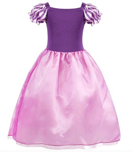 Buscarna Vestito Principessa Bambina Regina Costume Cosplay Vestire con Accessori - Foto 33 di 45