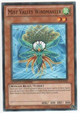 Mist Valley Windmaster - GLD3-EN033 - Common - Limited Edition x3 - Lightly Play
