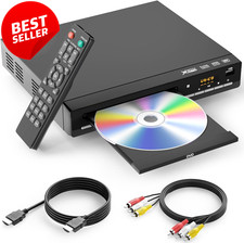 DVD Player HDMI All Region CD USB Support 1080P Video TV Home Remote - US