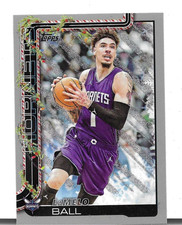 2025-26 Topps Holiday #H53 LaMelo Ball Holiday Silver Glitter Charlotte Hornets