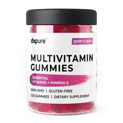 Multivitamin Gummies - 120 Gummies - Essential Vitamins Adults Extra Strength