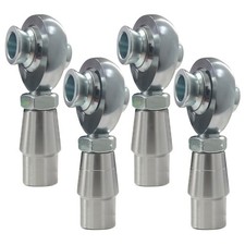 2 Pair 5/8 Heim Joint Rod End Kit .625 Chromoly LH RH Thread Steering Linkage