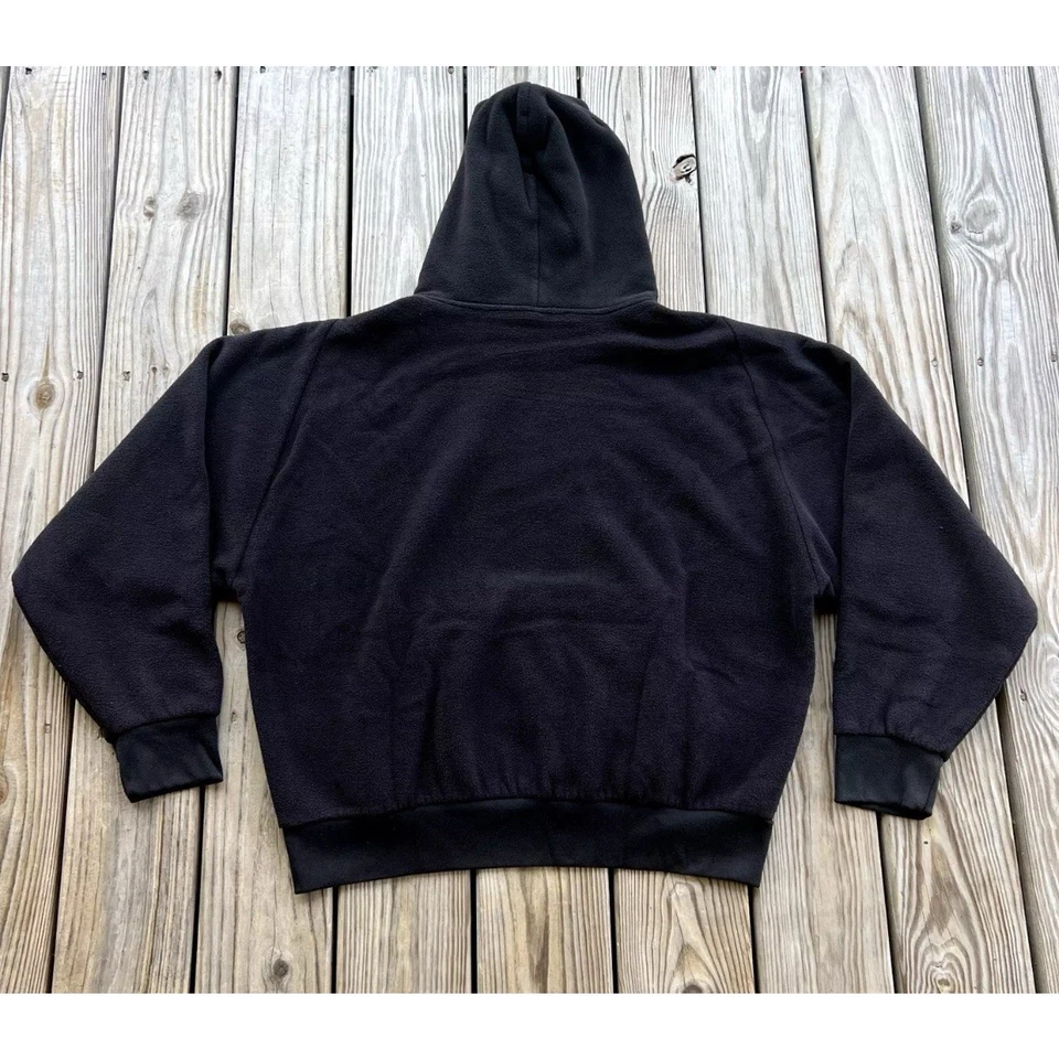 Sudadera con Capucha Yeezy Gap Polar Polar Fleece Calce Regular Temporada Inédita Negra Para Hombre Mediana Foto 2 de 4