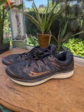 Saucony Iso Series Everun Triumph   Size Mens 10.5 Running Shoes Blue/bronze
