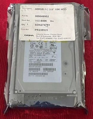 Hitachi 600GB HUS156060VLF400 HDD. Ref00127 .
