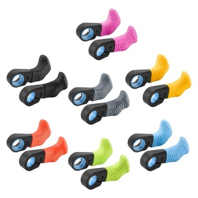 Comfortable Bicycles Handlebars End Ergonomically Shape Cycling Thumb Grips