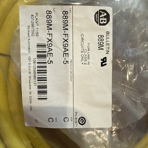 Allen Bradley 889M-FX9AE-5 Ser C Cordset 12-Pin Straight Female Connector