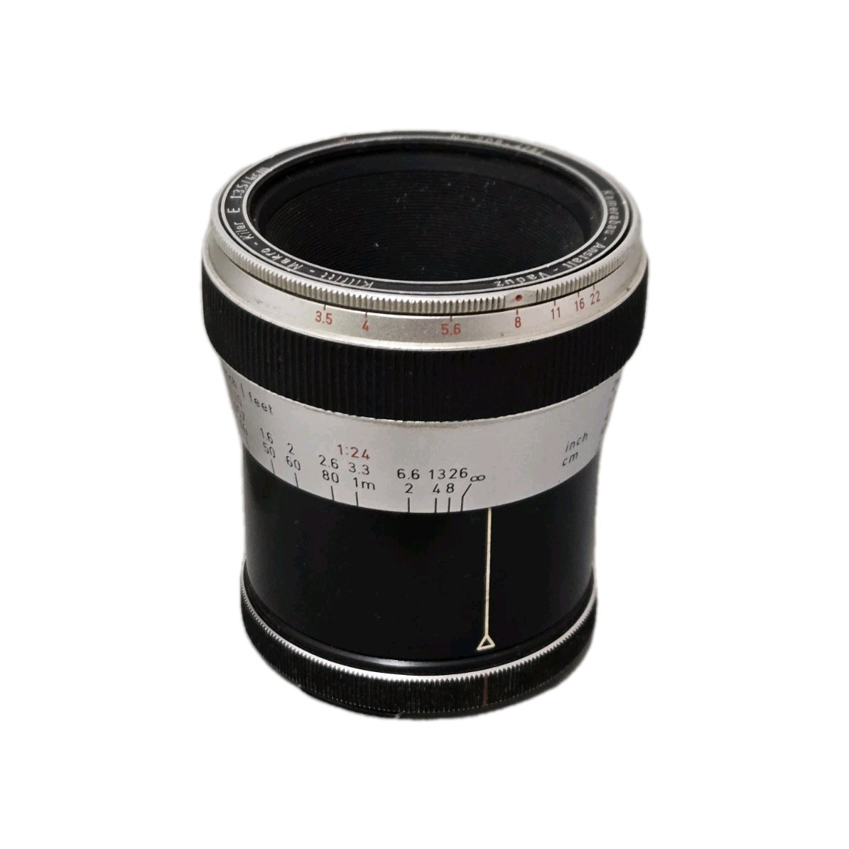 EUC Kamerabau Anstalt Vaduz Kilfitt Makro Kilar E 3.5/4cm EUC Kamerabau Anstalt Vaduz Kilfitt Makro Kilar E 3.5/4cm