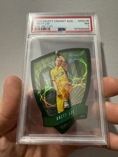 2009/10 Select Cricket Australia DIE CUT FDC36 Brett Lee - ODI PSA7 NM