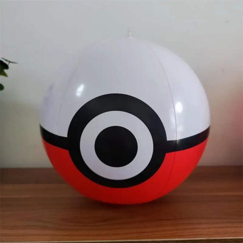 Pelota de Playa Inflable Pokeball 30CM 40CM para Piscina Fiesta Divertido Juguete Decoración - Imagen 9 de 18
