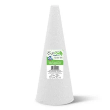 4 Pack - FloraCraft CraftFoM Cone-11.9"X4.8" - C125WS24