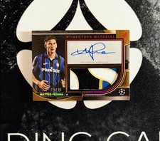 2021-22 Topps Museum Collection UCL - Pessina Momentous Jumbo Autograph Ruby /25