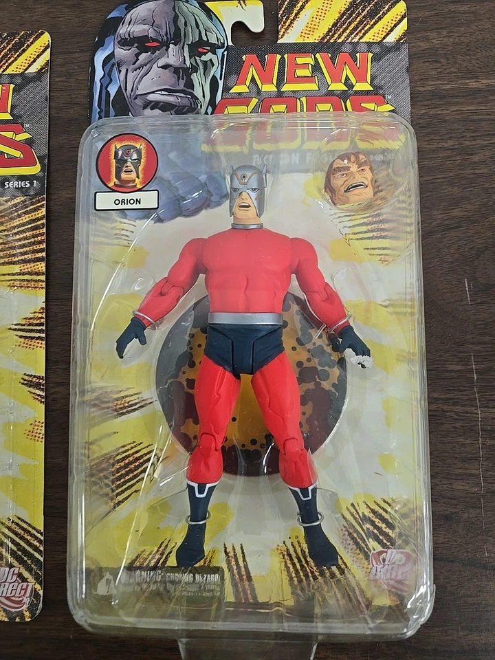 Figura de acción D2 DC Direct New Gods LIGHTRAY Orion serie 1 como nueva Foto 3 de 4