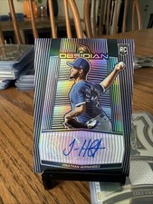 2020  Chronicles - Obsidian electric   purple Jonathan Hernandez auto 17/75 RC