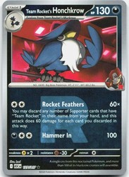 Team Rocket's Honchkrow 127/217 Ascended Heroes