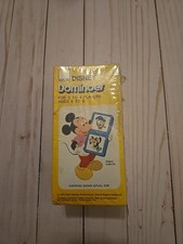 Vintage Walt Disney Dominoes 1976 Original Box Mickey Minnie Donald Duck Goofy