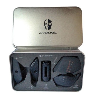 Mad Catz Cyborg R.A.T. 7 9 Gaming Mouse Accessory Parts Kit With Cyborg Tin Case