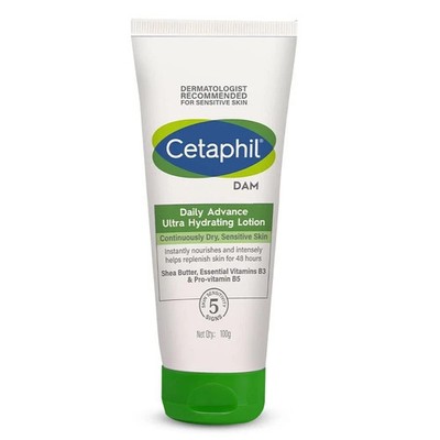 Cetaphil DAM Lotion 100 gm Advance Moisturizer skin care Cream-Free Shipping