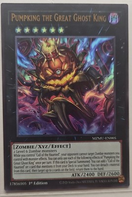 Pumpking the Great Ghost King MZMU-EN005 Maze of Muertos 1st Edition
