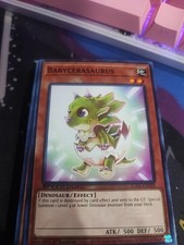 Yu-Gi-Oh! Speed Duel Babycerasuarus 1st Edition SGX4-ENC05 Lightly Played Common