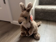 Wild Republic Cuddlekins Kangaroo With Joey In Pouch 12" Plush NWT