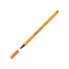 Orange Ventilated Cap Pen, .4mm Tip, Hexagonal Body for Comfortable Writing