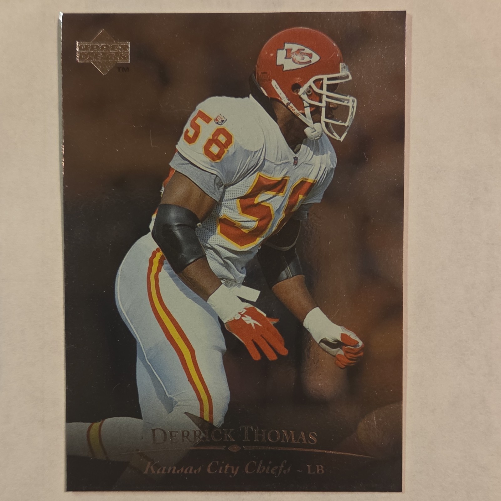Upper Deck 1996 Silver Collection Derrick Thomas #195 Football