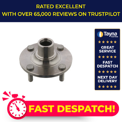 Wheel Hub fits FORD FIESTA Mk4, Mk6 1.4 2008 on 1513047 B1BC1104A2A 1526033 Febi