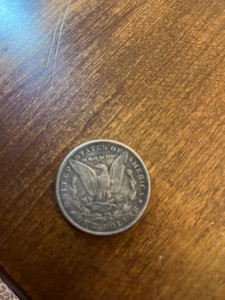 Unique Morgan style CC Tails trick coin