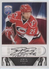 2009-10 Upper Deck Be a Player Signatures Erik Cole #S-EC Auto