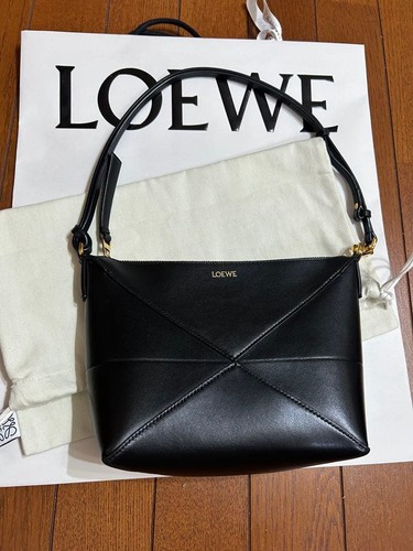Loewe Puzzlefold Pouch, Black