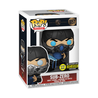 Funko POP! Games Mortal Kombat Sub-Zero #1057 Entertainment Earth Exclusive