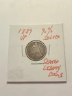 1889 VF+ Seated Liberty Dime Rare 90% Silver