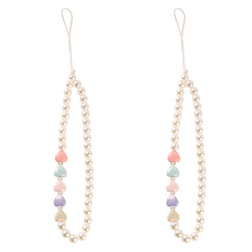 2 Pcs Mobile Phone Chain Wrist Strap for Cellphone Beaded Lanyard - 第 1/12 張圖片