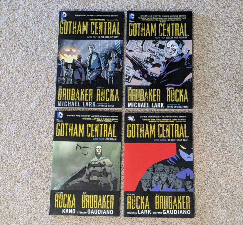 Gotham Central TPB Lot Book Vol 1-4 Complete Set Graphic Novel DC Comics