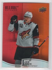 2021-22 Upper Deck Allure Red Orange Jan Jenik Rookie Arizona Coyotes #R-28
