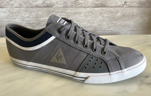 Le Coq Sportif Ferdinand Grey Mesh Lifestyle Sneakers Men's Low Top 42 Shoes New - Picture 3 of 13