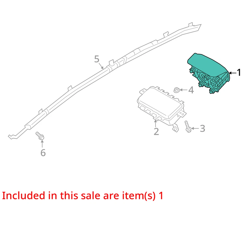 2018-2022 Hyundai Accent LH Driver Steering Wheel Airbag OEM - Image 4 of 4