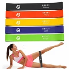 5 x RESISTANCE BANDS SET EXERCISE SPORTS LOOP FITNESS HOME GYM YOGA LATEX BAND