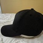 Pebble Beach Golf Links 1919 Black pinstriped Tan logo Golf Hat — photo 4