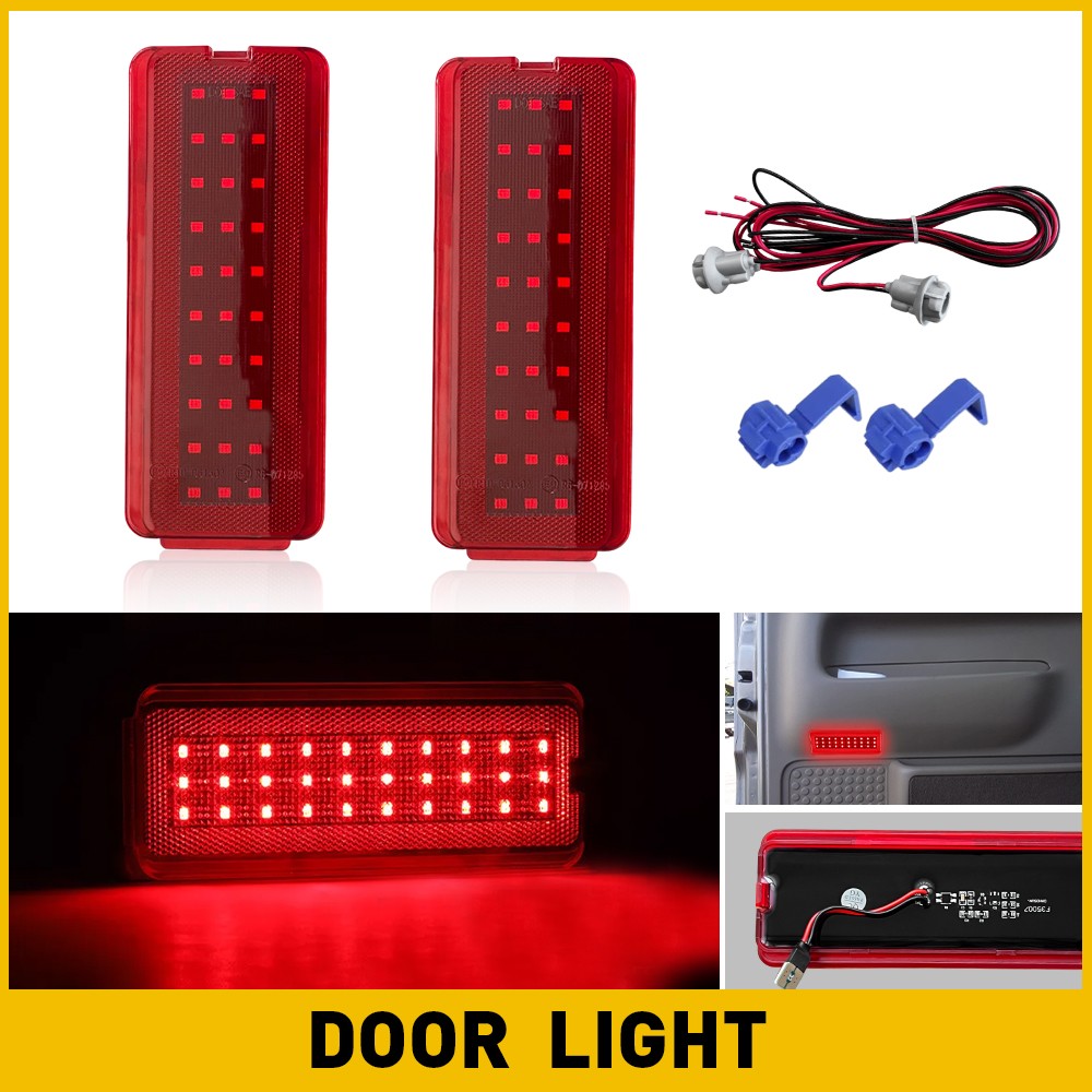 For Ford Super Duty F250 F350 F450 99-07 F550 Excursion 00-05 Door Inner Lights