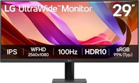 LG 29U511A-B 29 UltraWide FHD IPS Monitor 100Hz