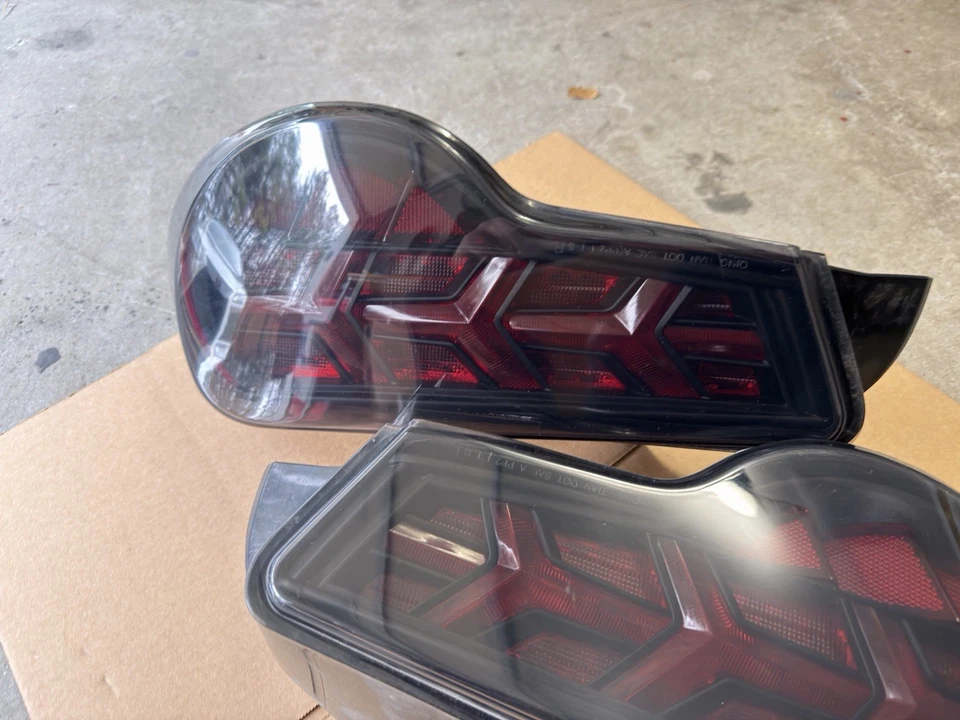 (SEÑAL SECUENCIAL LED) Luz trasera roja Lámparas de freno para 13-19 FRS BRZ Toyota 86 Foto 3 de 4