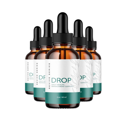 5-Pack Drop The Pounds Weight Loss Drops, All Natural Premium Liquid Drops