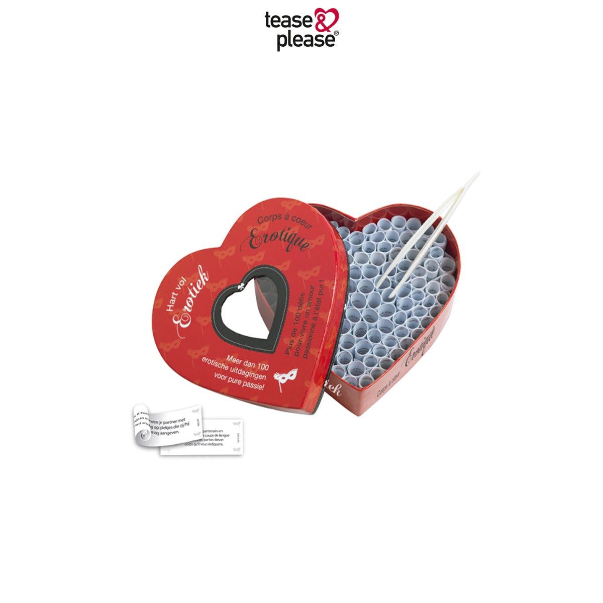 Jeu coquin pour couple Corps à Coeur de TEASE AND PLEASE